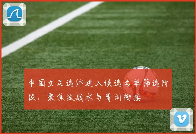 中国女足选帅进入候选名单筛选阶段，聚焦技战术与青训衔接