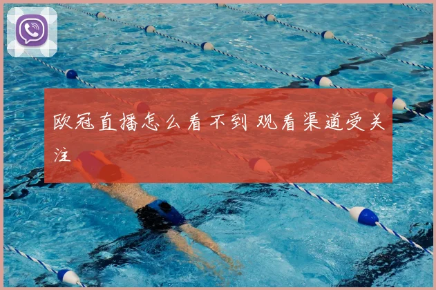 欧冠直播怎么看不到 观看渠道受关注